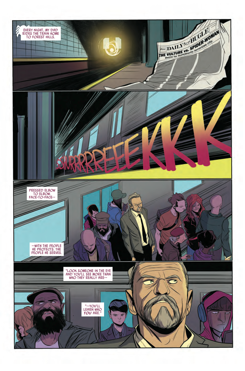 Illustration for article titled Exclusive Marvel preview: Gwen confronts her father in Spider-Gwen #3